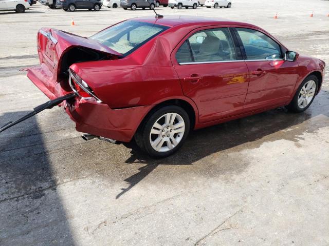 3FAHP08189R187972 - 2009 FORD FUSION SEL MAROON photo 3