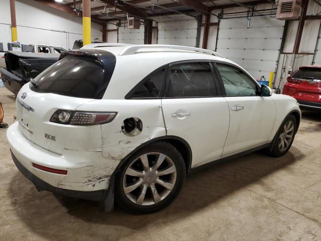 JNRAS08W77X203461 - 2007 INFINITI FX35 WHITE photo 3