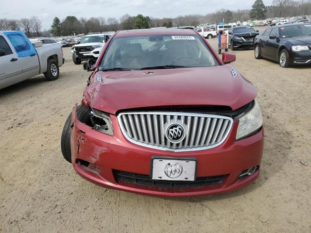 1G4GD5E32CF340816 - 2012 BUICK LACROSSE PREMIUM RED photo 5