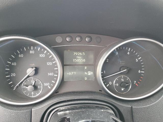 4JGBB8GB2AA566113 - 2010 MERCEDES-BENZ ML 350 4MATIC BLACK photo 9