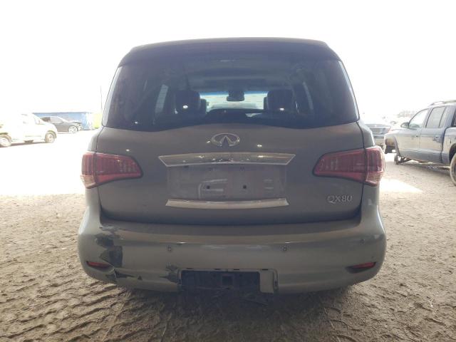 JN8AZ2NF2E9554070 - 2014 INFINITI QX80 GRAY photo 6