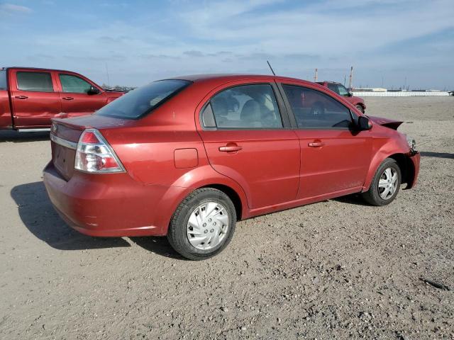 KL1TD5DEXBB190425 - 2011 CHEVROLET AVEO LS RED photo 3