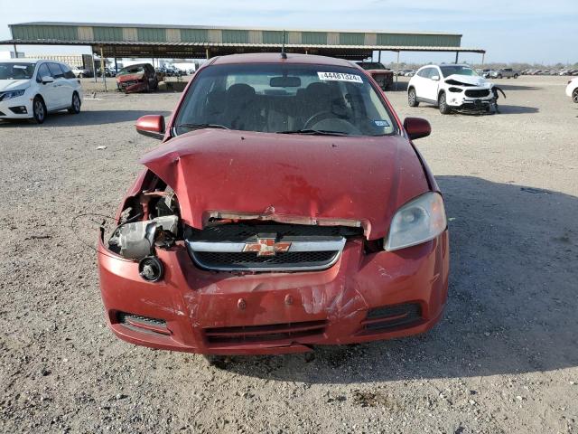 KL1TD5DEXBB190425 - 2011 CHEVROLET AVEO LS 红色 照片 5