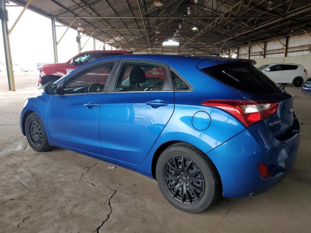 KMHD35LH9HU361072 - 2017 HYUNDAI ELANTRA GT BLUE photo 2