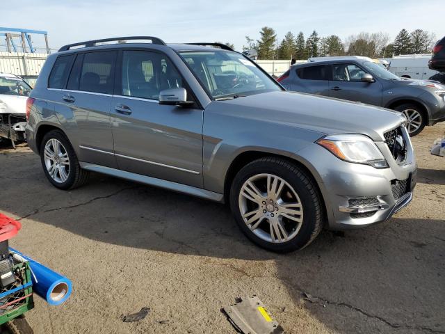 WDCGG8JB5DG057701 - 2013 MERCEDES-BENZ GLK 350 4MATIC SILVER photo 4