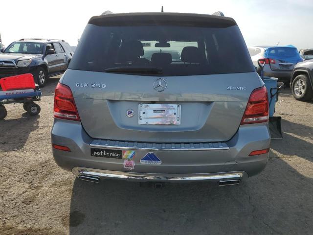 WDCGG8JB5DG057701 - 2013 MERCEDES-BENZ GLK 350 4MATIC SILVER photo 6