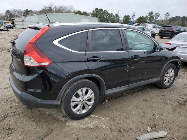 2HKRM4H71DH692251 - 2013 HONDA CR-V EXL BLACK photo 3