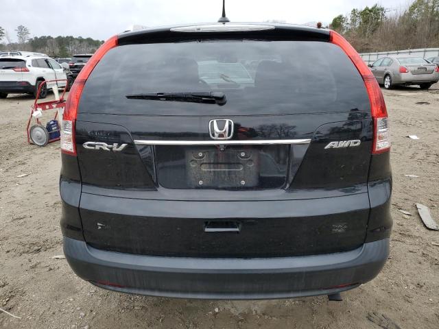 2HKRM4H71DH692251 - 2013 HONDA CR-V EXL BLACK photo 6