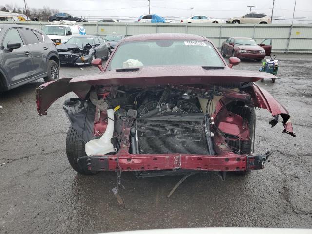 2C3CDZAG4MH538496 - 2021 DODGE CHALLENGER SXT MAROON photo 5