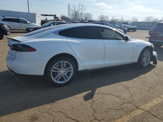 5YJSA1E22FF116266 - 2015 TESLA MODEL S WHITE photo 3