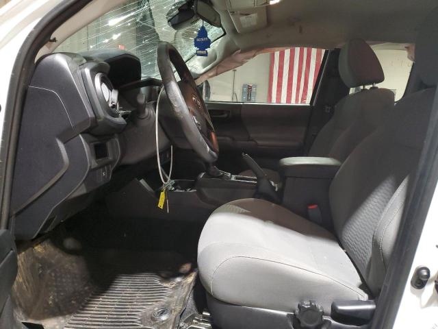 5TFSX5EN5JX059706 - 2018 TOYOTA TACOMA ACCESS CAB WHITE photo 7