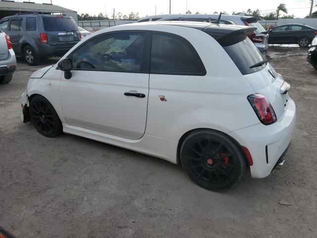 3C3CFFFH6FT621951 - 2015 FIAT 500 ABARTH WHITE photo 2