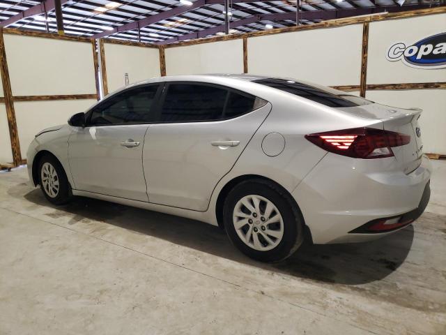 5NPD74LF5KH413767 - 2019 HYUNDAI ELANTRA SE SILVER photo 2