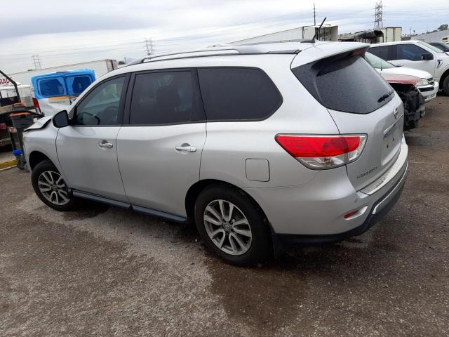 5N1AR2MNXFC702390 - 2015 NISSAN PATHFINDER S SILVER photo 2