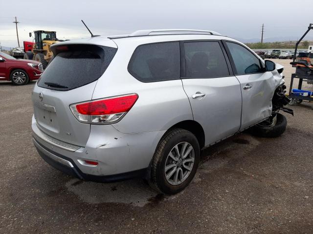 5N1AR2MNXFC702390 - 2015 NISSAN PATHFINDER S SILVER photo 3