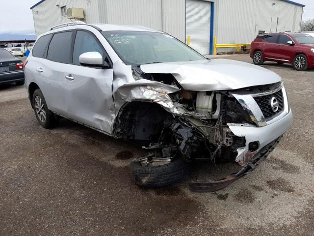 5N1AR2MNXFC702390 - 2015 NISSAN PATHFINDER S SILVER photo 4