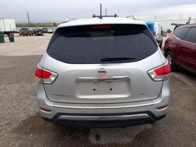 5N1AR2MNXFC702390 - 2015 NISSAN PATHFINDER S SILVER photo 6