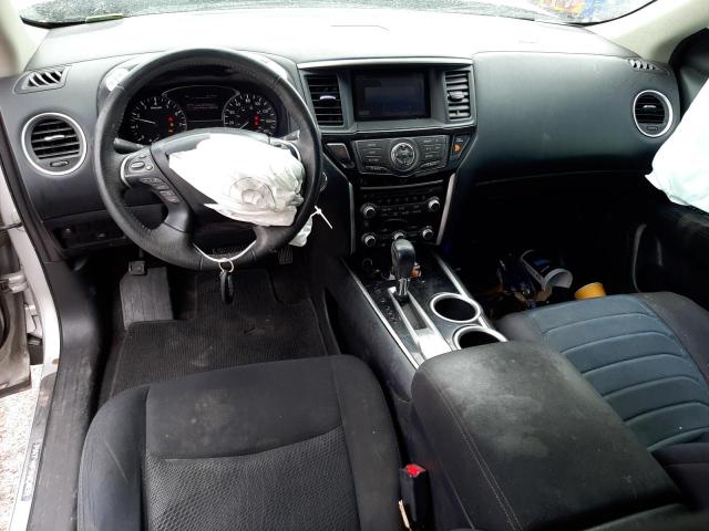 5N1AR2MNXFC702390 - 2015 NISSAN PATHFINDER S SILVER photo 8