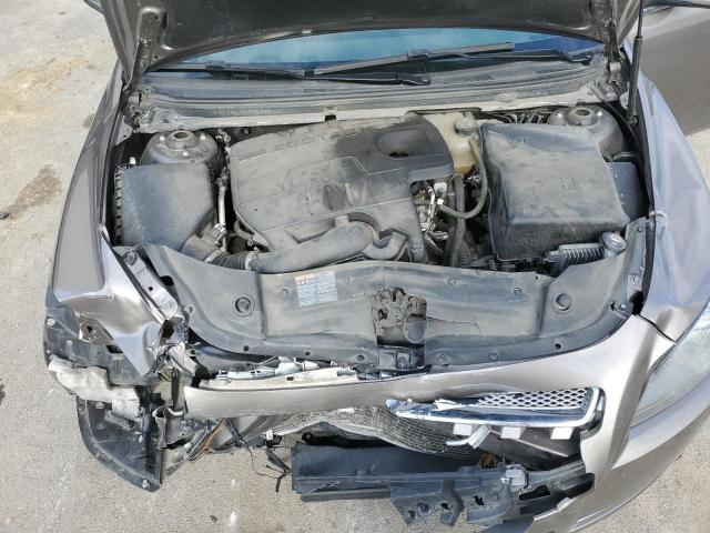 1G1ZE5E17BF220543 - 2011 CHEVROLET MALIBU LTZ ნაცრისფერი ფოტო 11