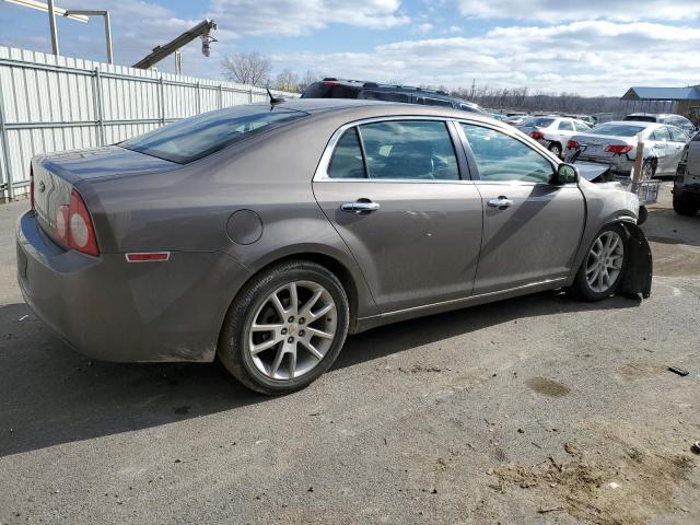 1G1ZE5E17BF220543 - 2011 CHEVROLET MALIBU LTZ ნაცრისფერი ფოტო 3
