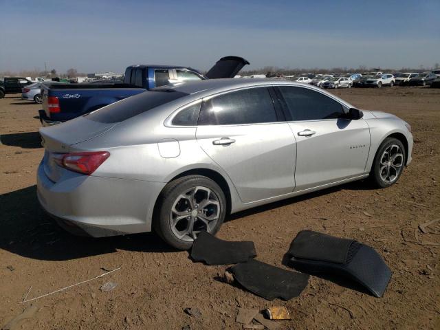 1G1ZD5ST7MF021665 - 2021 CHEVROLET MALIBU LT SILVER photo 3