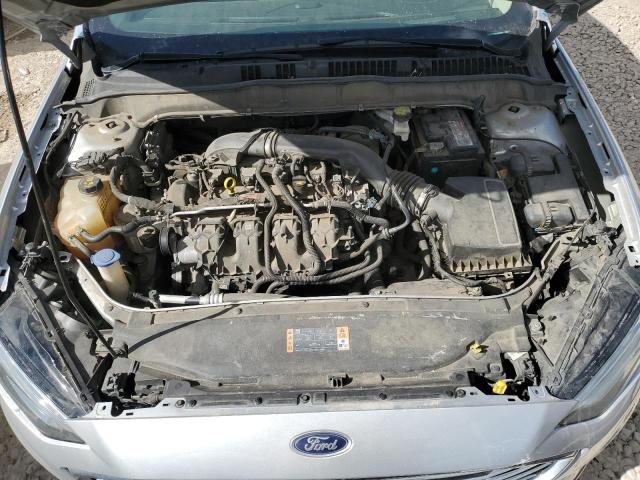 3FA6P0T95KR260967 - 2019 FORD FUSION SE SILVER photo 11