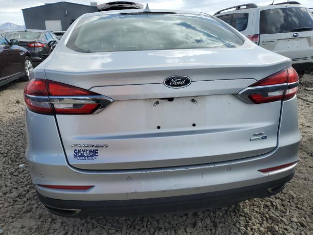 3FA6P0T95KR260967 - 2019 FORD FUSION SE SILVER photo 6