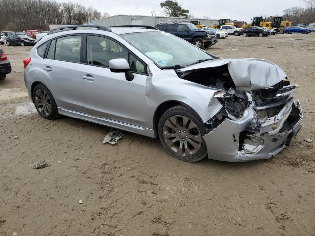 JF1GPAS61D2873242 - 2013 SUBARU IMPREZA SPORT LIMITED SILVER photo 4