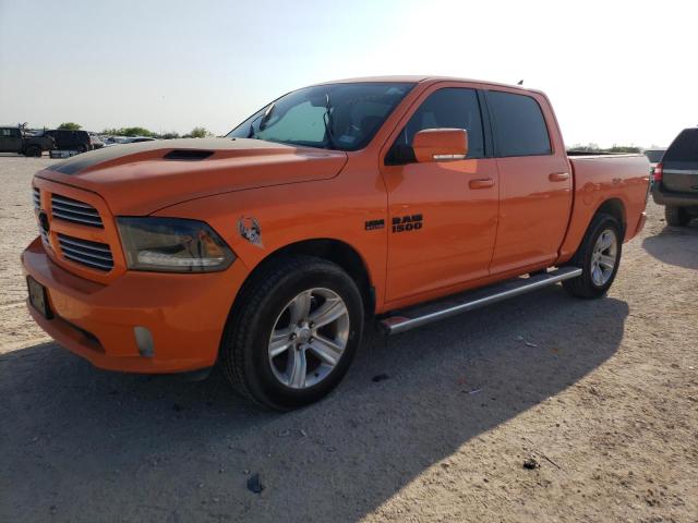 1C6RR6MT6FS686098 - 2015 RAM 1500 SPORT ORANGE photo 1