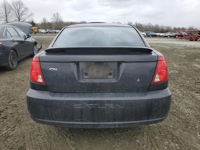1G8AW12FX5Z137843 - 2005 SATURN ION LEVEL 3 BLACK photo 6