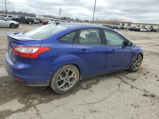 1FADP3F25EL398079 - 2014 FORD FOCUS SE BLUE photo 3