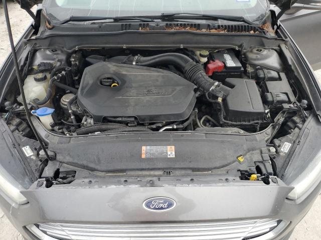 3FA6P0HR9DR283521 - 2013 FORD FUSION SE GRAY photo 11