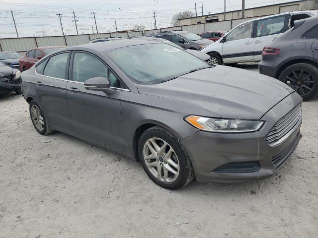 3FA6P0HR9DR283521 - 2013 FORD FUSION SE GRAY photo 4