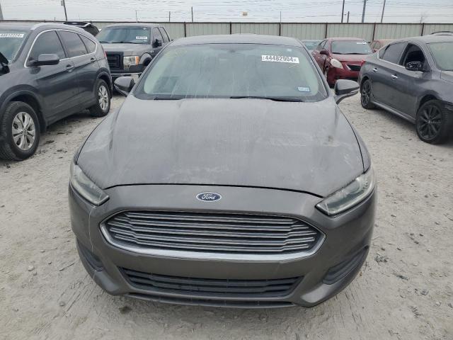 3FA6P0HR9DR283521 - 2013 FORD FUSION SE GRAY photo 5