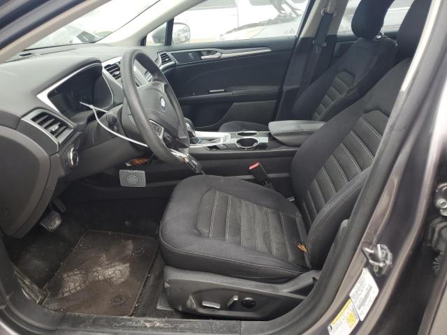 3FA6P0HR9DR283521 - 2013 FORD FUSION SE GRAY photo 7