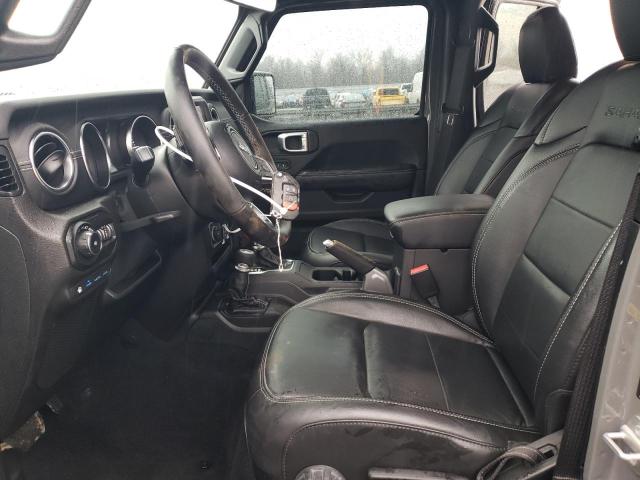 1C4JJXP69MW843394 - 2021 JEEP WRANGLER U SAHARA 4XE GRAY photo 7