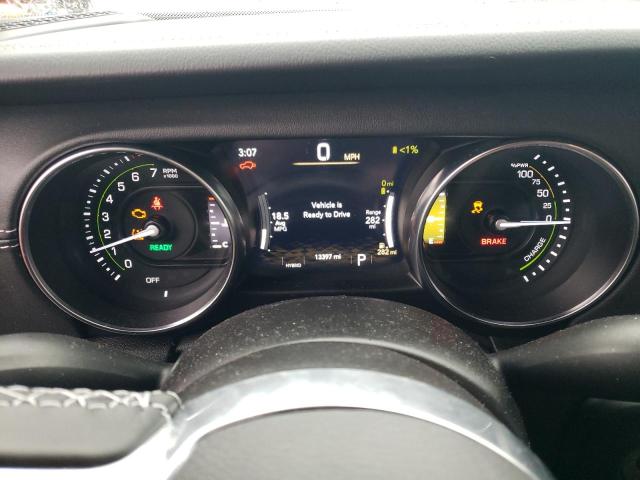 1C4JJXP69MW843394 - 2021 JEEP WRANGLER U SAHARA 4XE GRAY photo 9