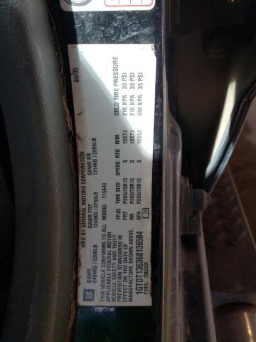 1GTDT136368136504 - 2006 GMC CANYON BLACK photo 12