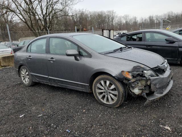 2HGFA1F8XAH575781 - 2010 HONDA CIVIC EX GRAY photo 4