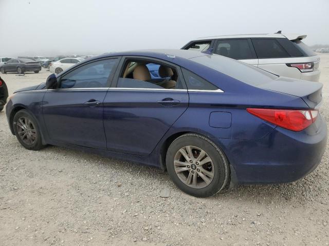 5NPEB4AC3BH182931 - 2011 HYUNDAI SONATA GLS BLUE photo 2