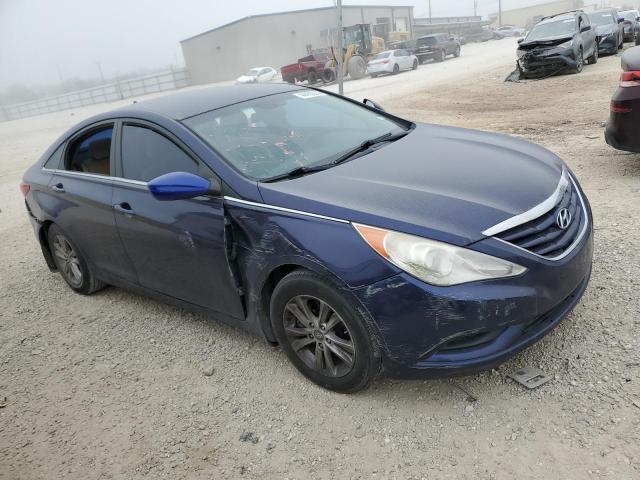 5NPEB4AC3BH182931 - 2011 HYUNDAI SONATA GLS BLUE photo 4