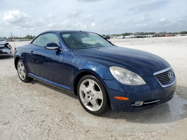 JTHFN48Y269002896 - 2006 LEXUS SC 430 BLUE photo 4