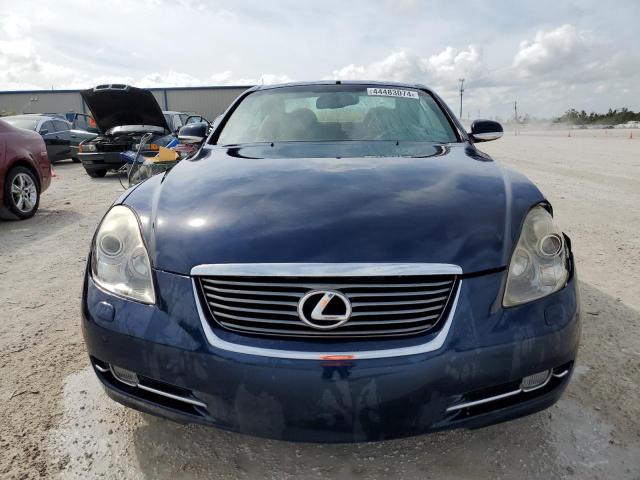 JTHFN48Y269002896 - 2006 LEXUS SC 430 BLUE photo 5