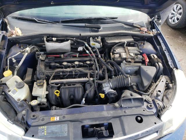 1FAHP32N98W165522 - 2008 FORD FOCUS S/SE BLUE photo 11