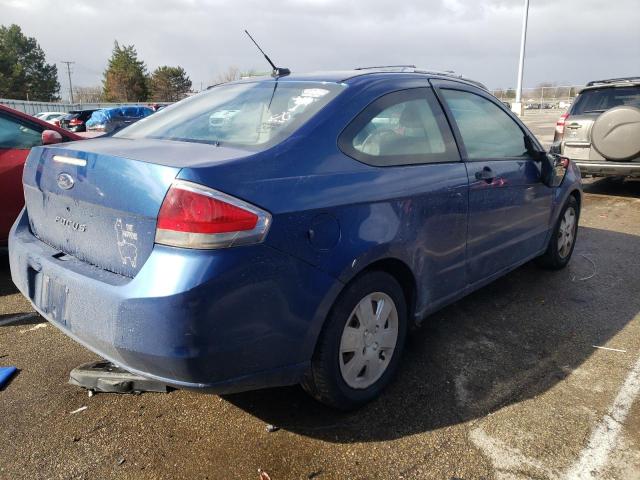 1FAHP32N98W165522 - 2008 FORD FOCUS S/SE BLUE photo 3