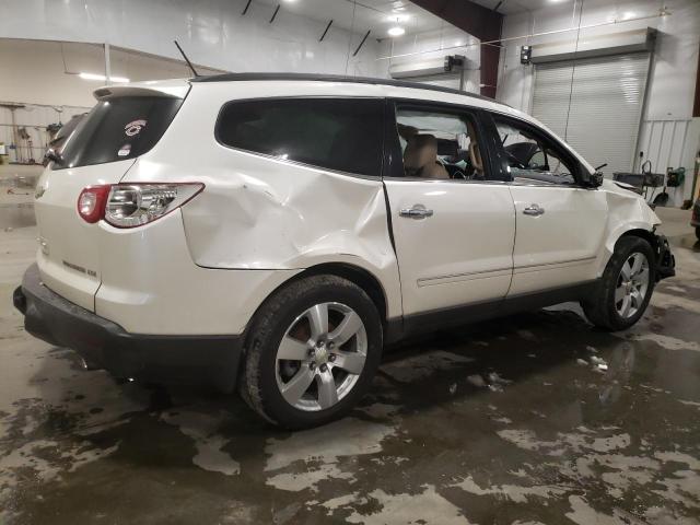 1GNKVLED1CJ135789 - 2012 CHEVROLET TRAVERSE LTZ WHITE photo 3