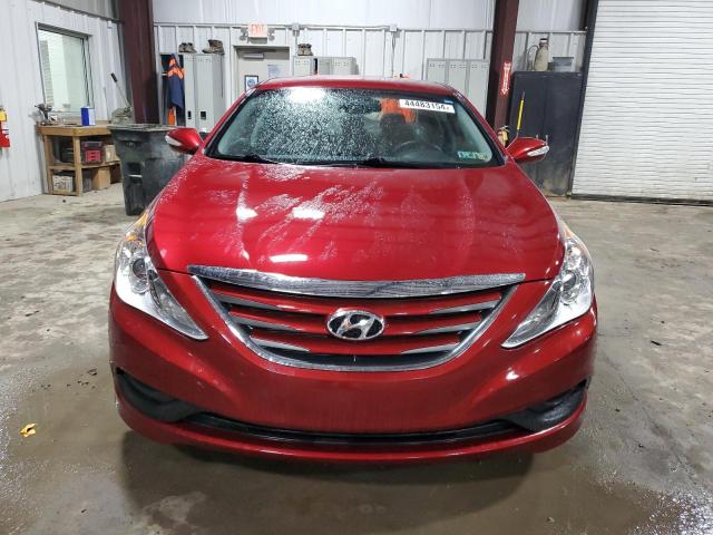 5NPEB4AC9EH896907 - 2014 HYUNDAI SONATA GLS BURGUNDY photo 5