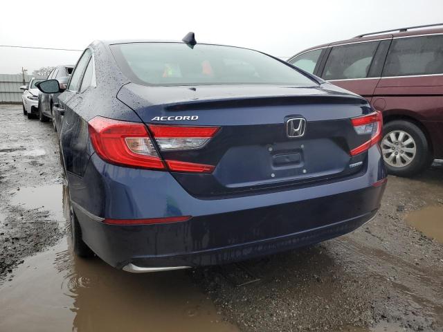 1HGCV3F48LA005795 - 2020 HONDA ACCORD HYBRID EX BLUE photo 6