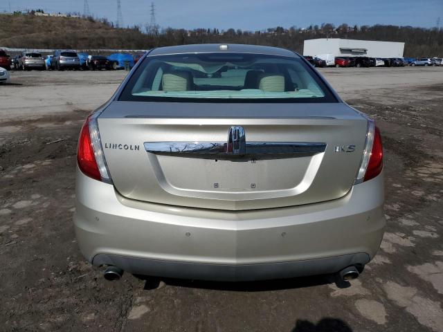 1LNHL9DR2BG601861 - 2011 LINCOLN MKS BEIGE photo 6