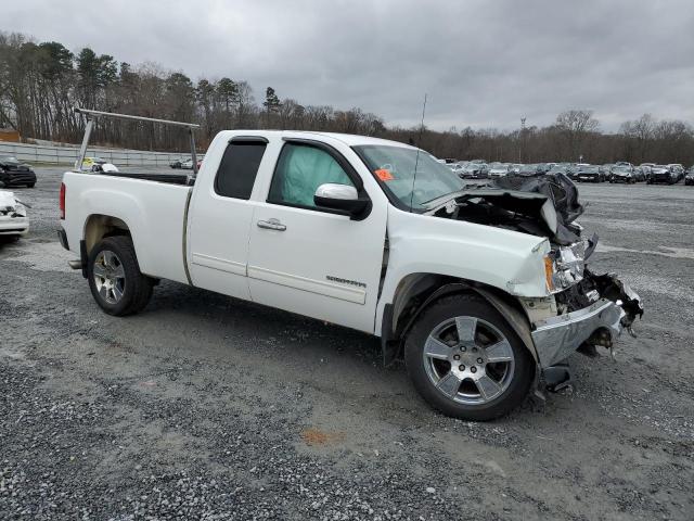 1GTR1VE06DZ281622 - 2013 GMC SIERRA C1500 SLE WHITE photo 4